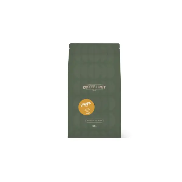Etiophia Sidamo zrnková káva 1 kg