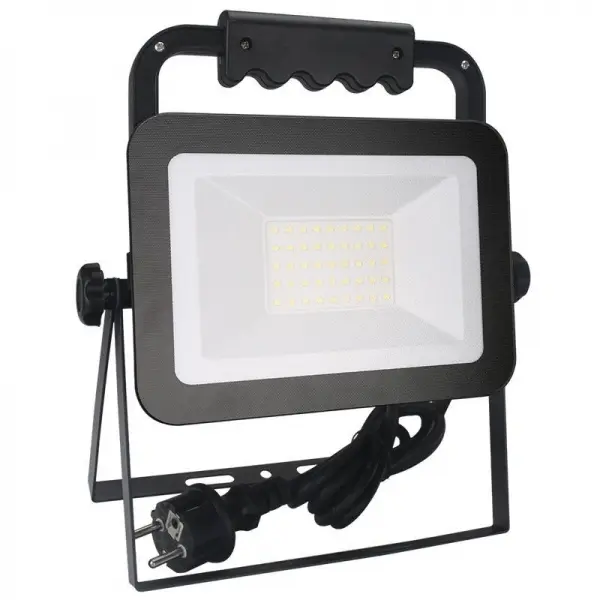 Nedes HQ reflektor 30W+PIR IP65 senzor/4000K/BK/PS - LF2023H