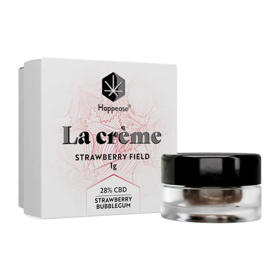 Happease - Extrakt Strawberry Field La Crème 28% CBD, 1 g