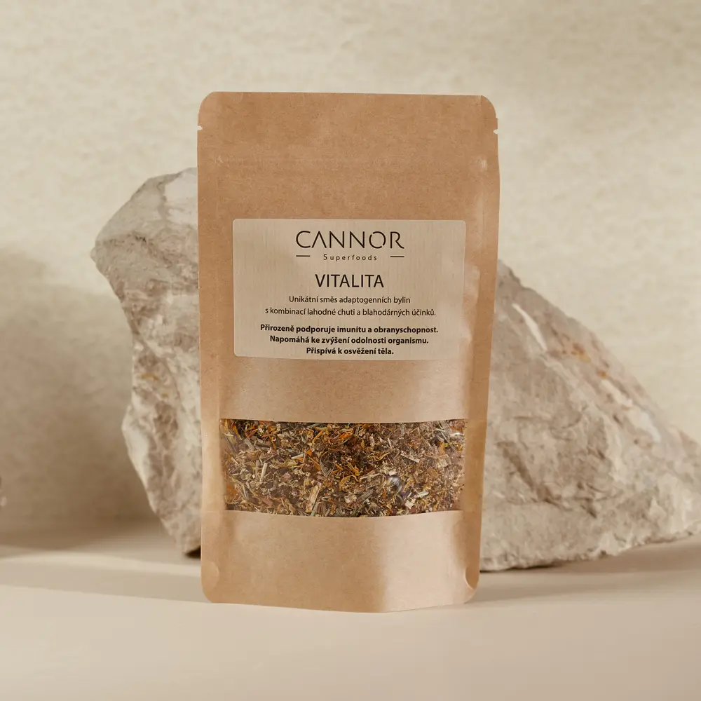 Cannor Adaptogení přírodní bylinná směs vitalita 50g