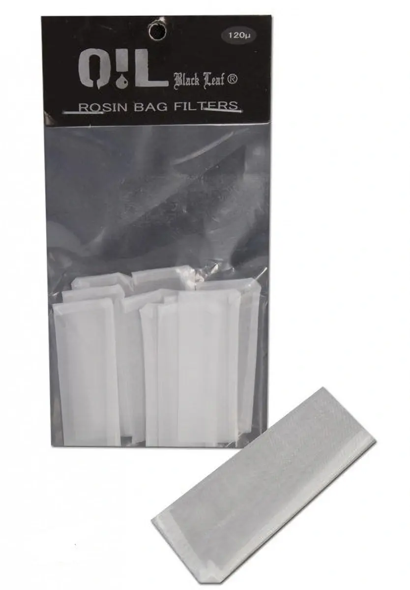 Oil Black Leaf Rosin Filter Bags 50mm x 20mm, 50u - 250u, 10ks 10 ks 250u
