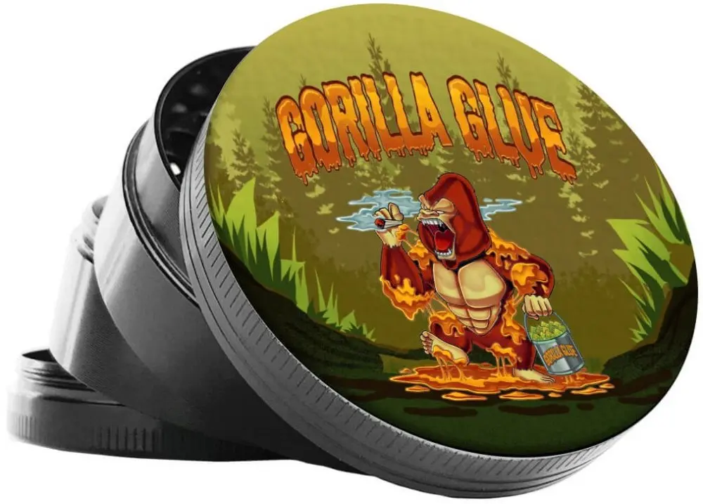 Best Buds kovová drtička Gorilla Glue 4 díly - 50 mm