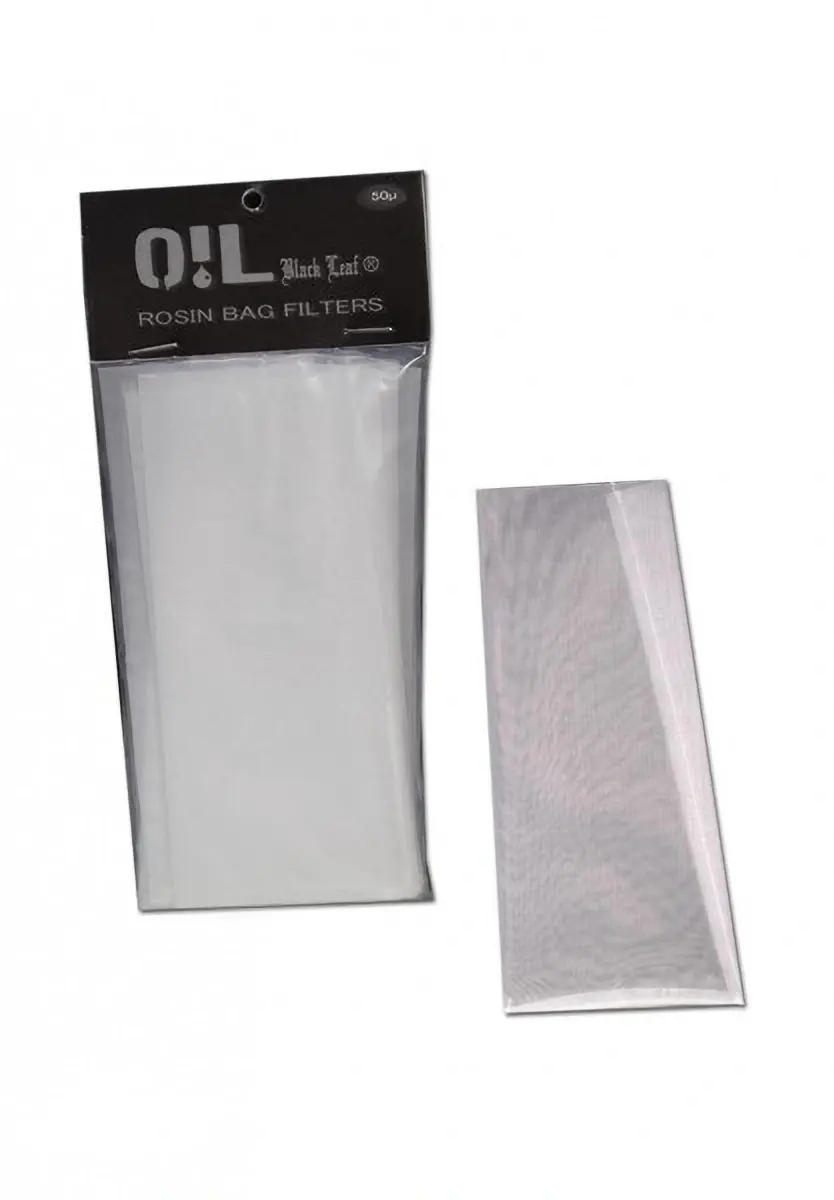 Oil Black Leaf Rosin Filter Bags 70mm x 150mm, 50u - 250u, 10ks 10 ks 250u
