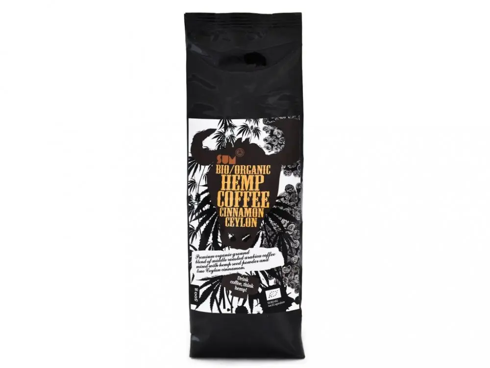 SUM Konopná káva BIO Cinnamon Ceylon, 500 g