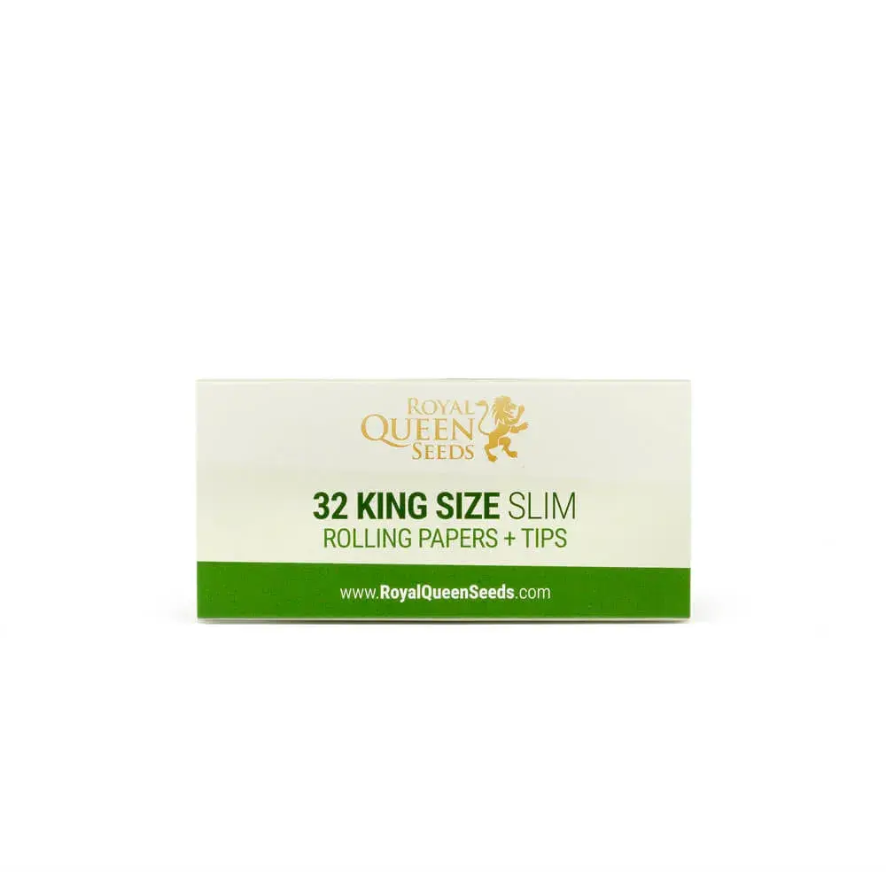 Royal Queen Seeds Konopné Cigaretové Papírky, 110x45 mm