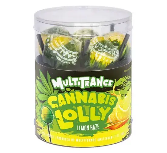 Cannabis Lemon Haze lízátka – dárkové balení (10 lízátek)