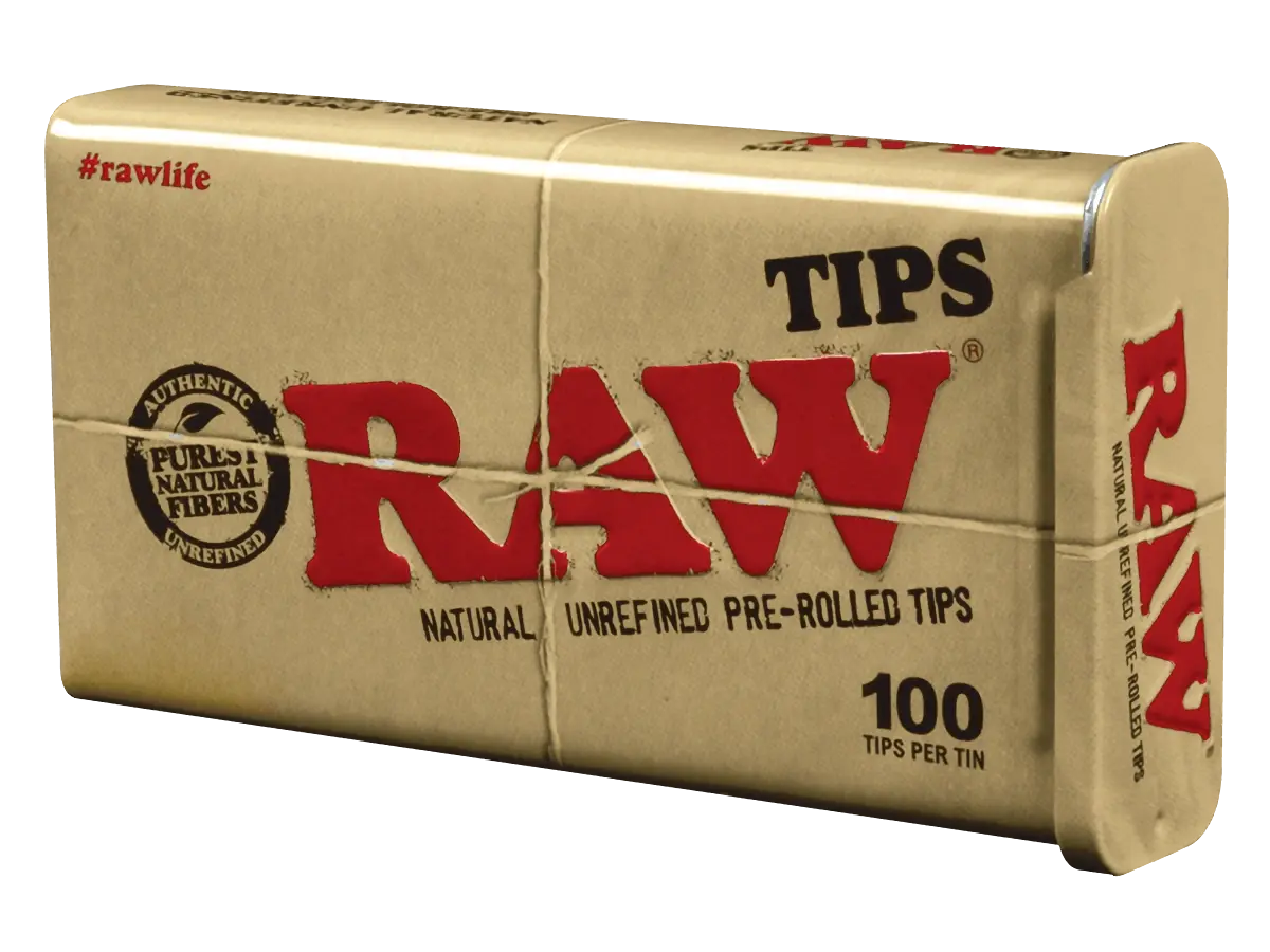 RAW Předbalené filtry (100 ks)