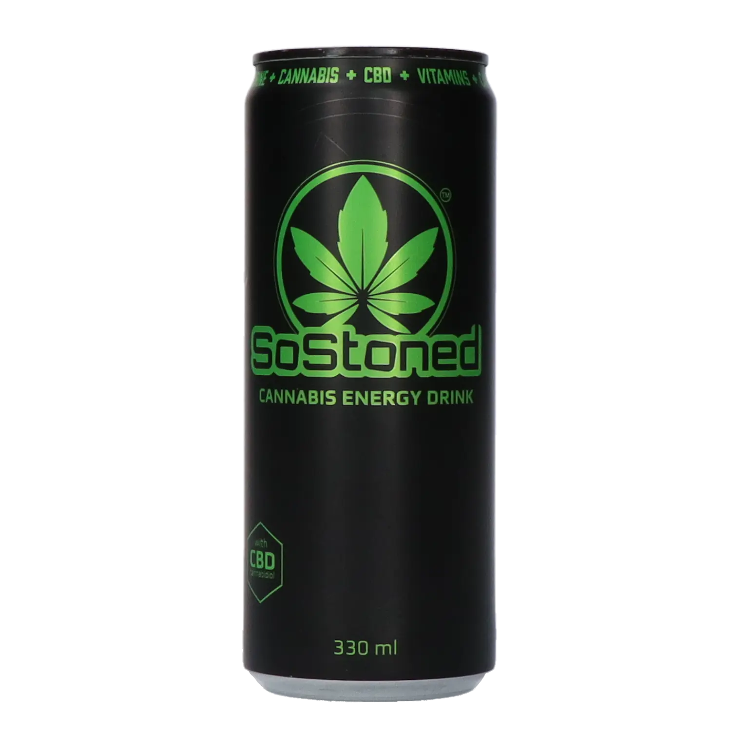 Euphoria CBD SoStoned Cannabis Energy Drink, 330 ml
