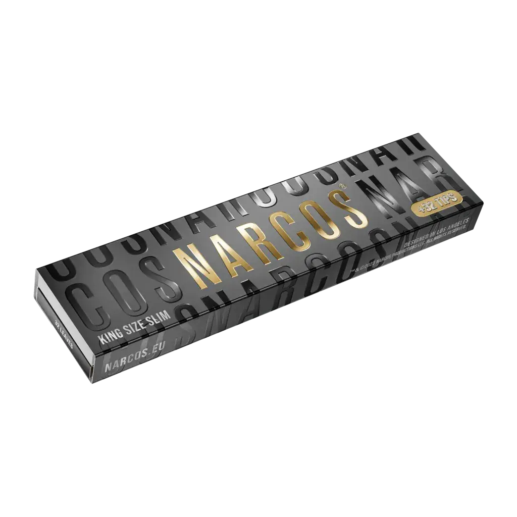 Narcos Brown Edition King Size Slim balící papírky + tips