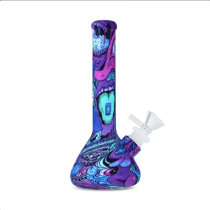 Euphoria silikonový bong, design Psychedelic