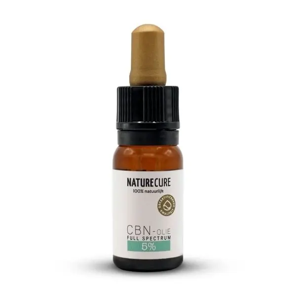 Nature Cure Broad Spectrum olej s 5% CBN a 2,5% CBD, 500:250 mg, 10 ml