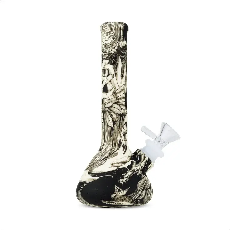 Euphoria silikonový bong, design Mystical