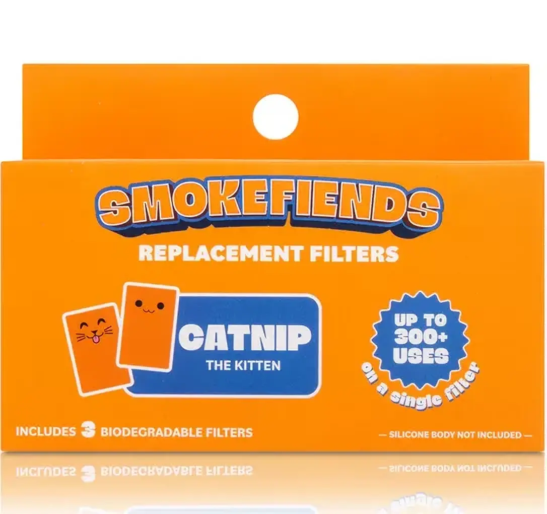 HEMPER Smoke Fiends Osobní vzduchový filtr 3balení náhradních filtrů – Kitten
