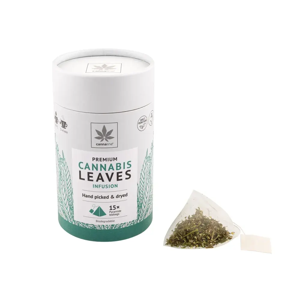 Cannaline prémiový čaj z konopných listů (15 x 0,66 g)