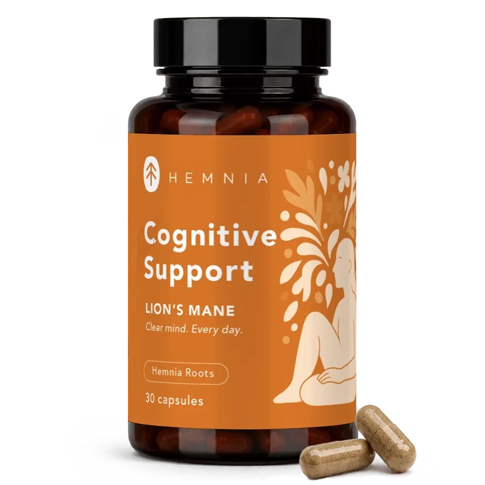 Hemnia Lion’s Mane kapsle 30 x 500 mg
