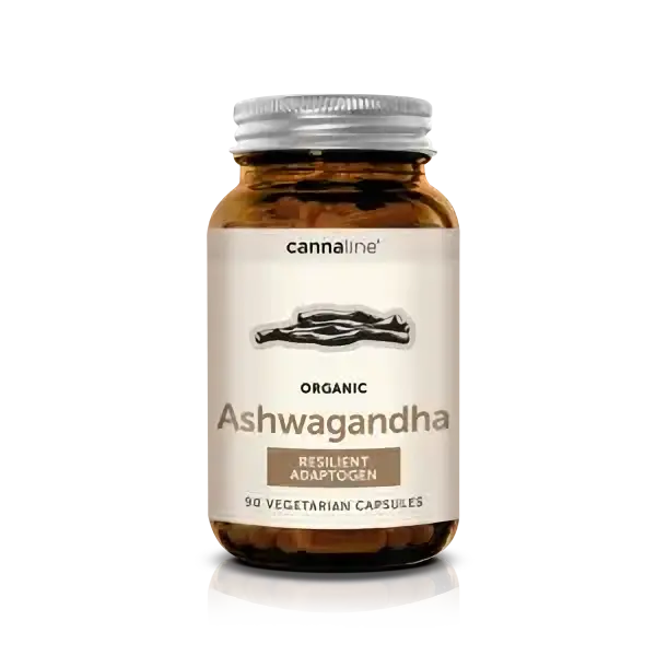 Cannaline Ashwagandha Resilient Adaptogen Houby, 90 kapslí