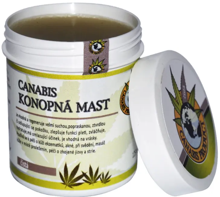 Canabis Product Konopná mast, 60 ml