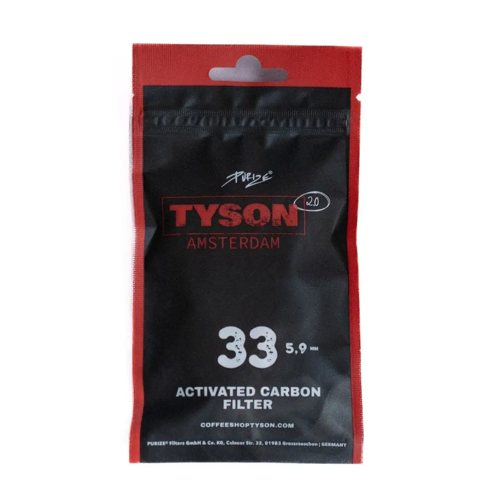 Tyson 2.0 Uhlíkové filtry PURIZE Xtra 33