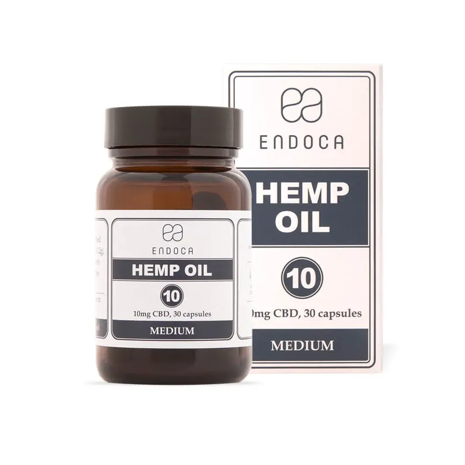 Endoca Konopný Olej Kapsle 300 mg CBD, 30 pcs
