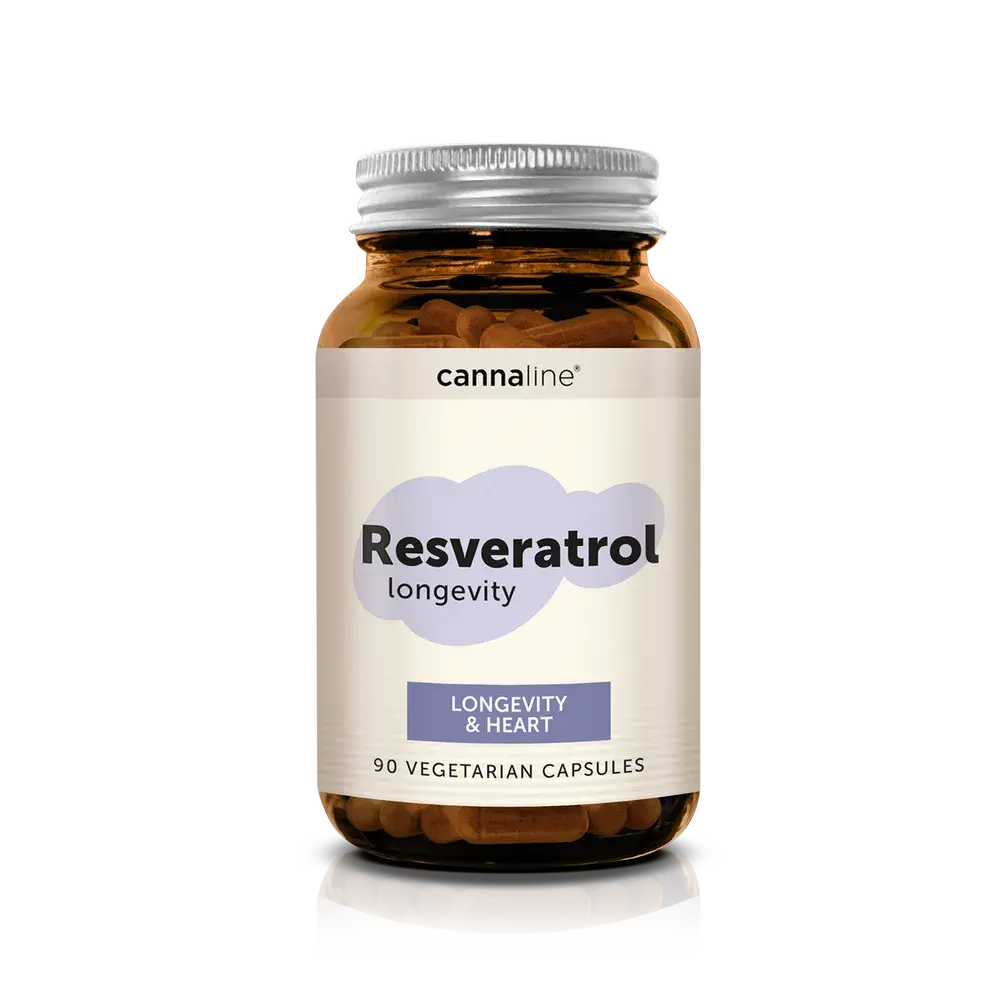 Cannaline Resveratrol Antioxidační štít (90 kapslí)