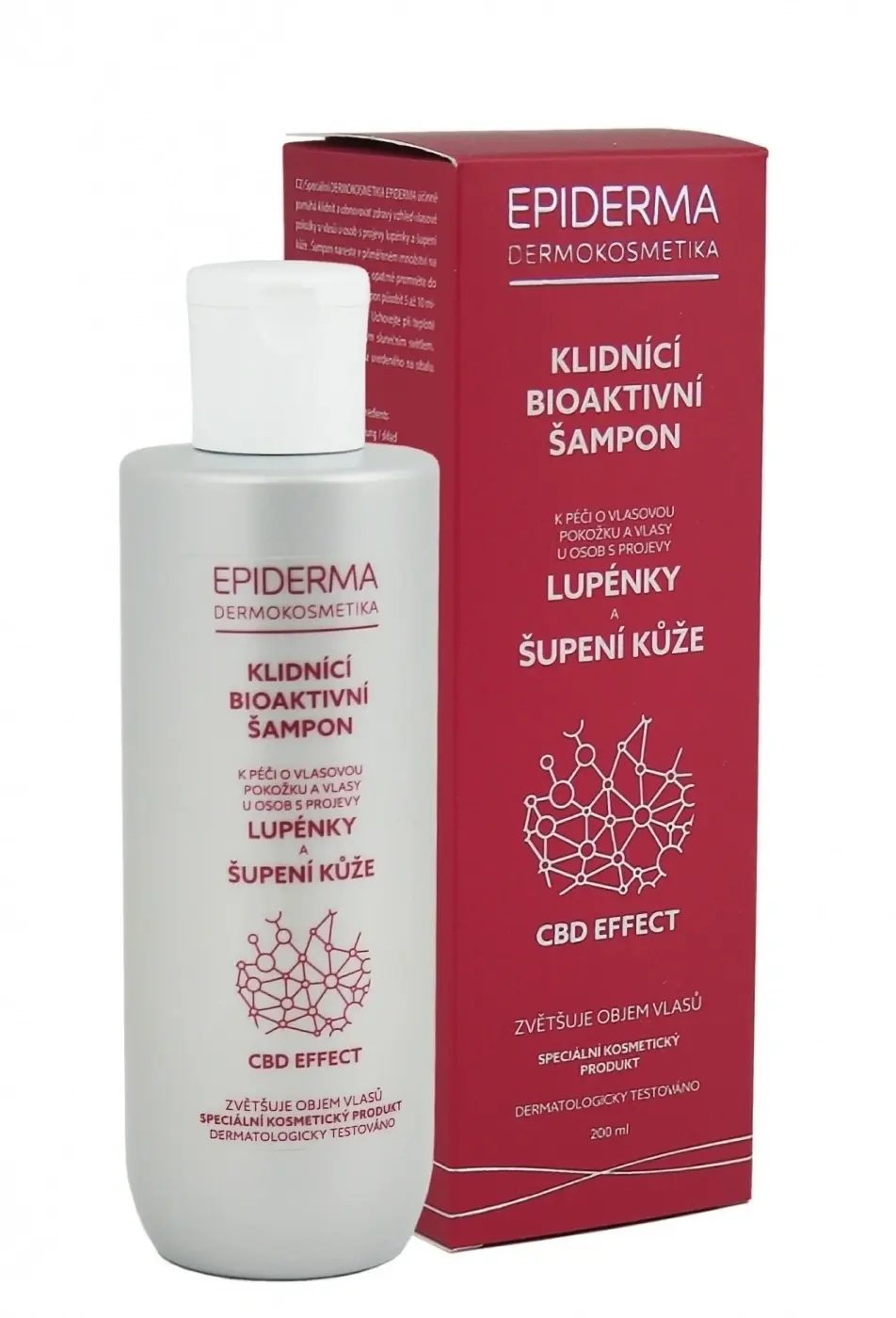 EPIDERMA bioak.šampon při projevech lupénky 200ml