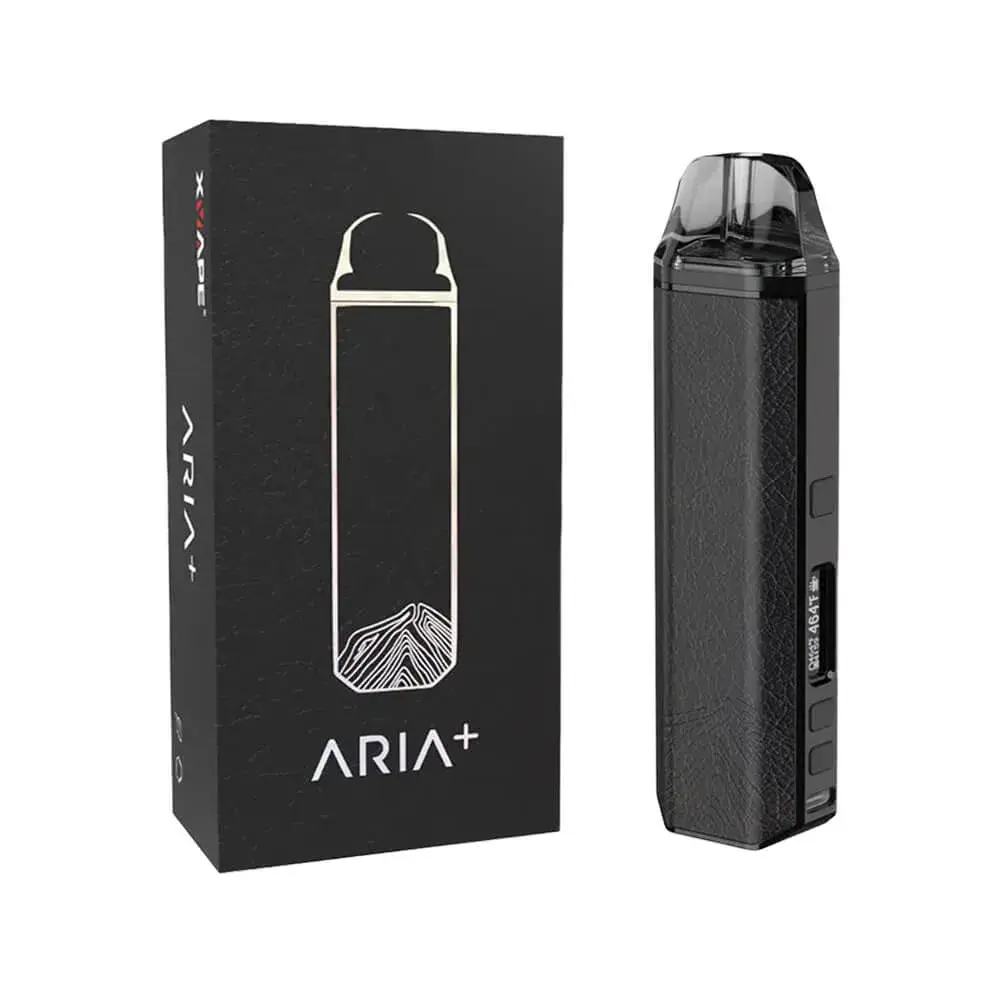 XVape ARIA+ Dry Herb & Wax Vaporizér Gothic Black