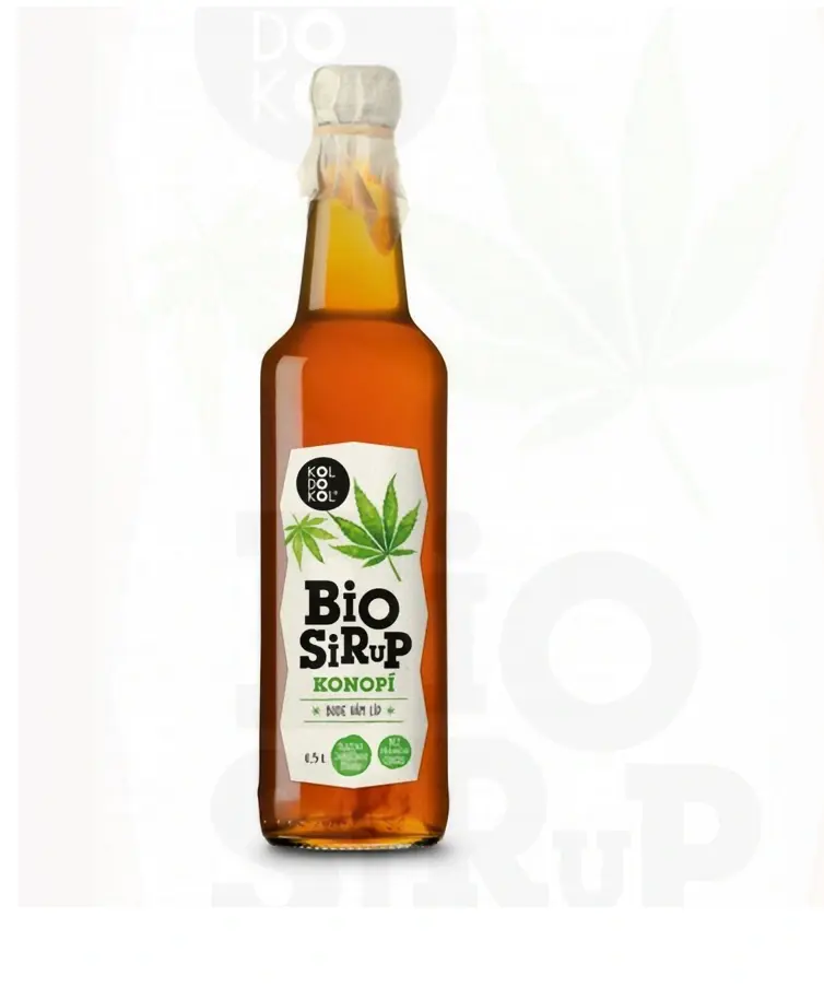 Koldokol BIO Konopný sirup, 500 ml