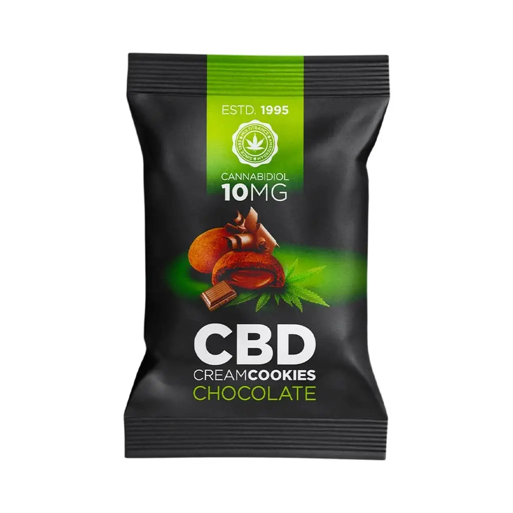 Multitrance CBD Cream Cookies - Čokoláda, 17 g