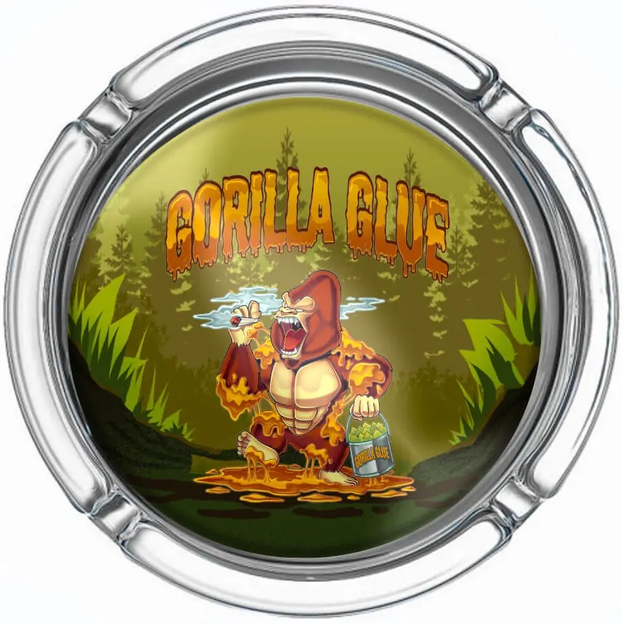 Best Buds Malý skleněný popelník Gorilla Glue