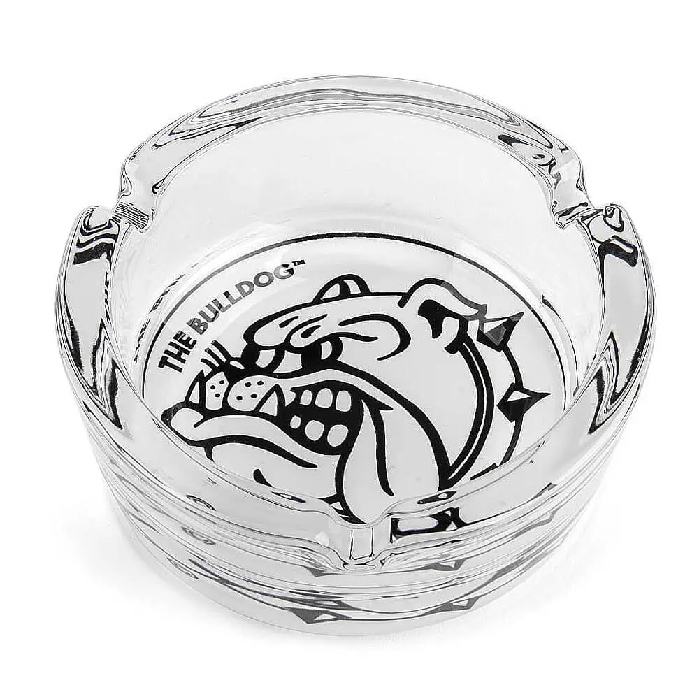 The Bulldog Original Black & White Skleněný Popelník