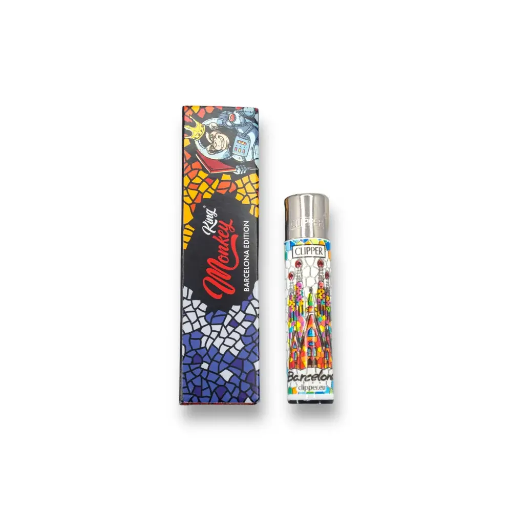 Monkey King Barcelona Clipper s papírky a filtry