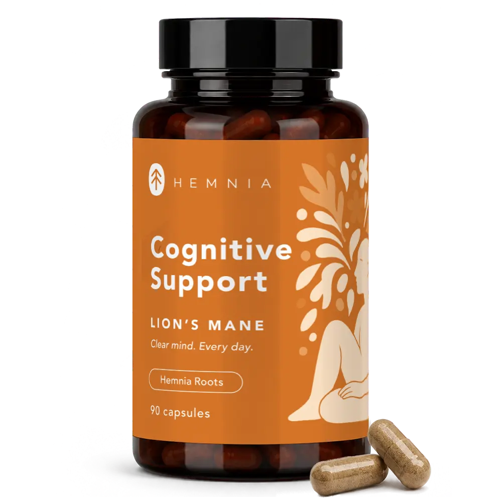 Hemnia Lion’s Mane kapsle 90 x 500 mg