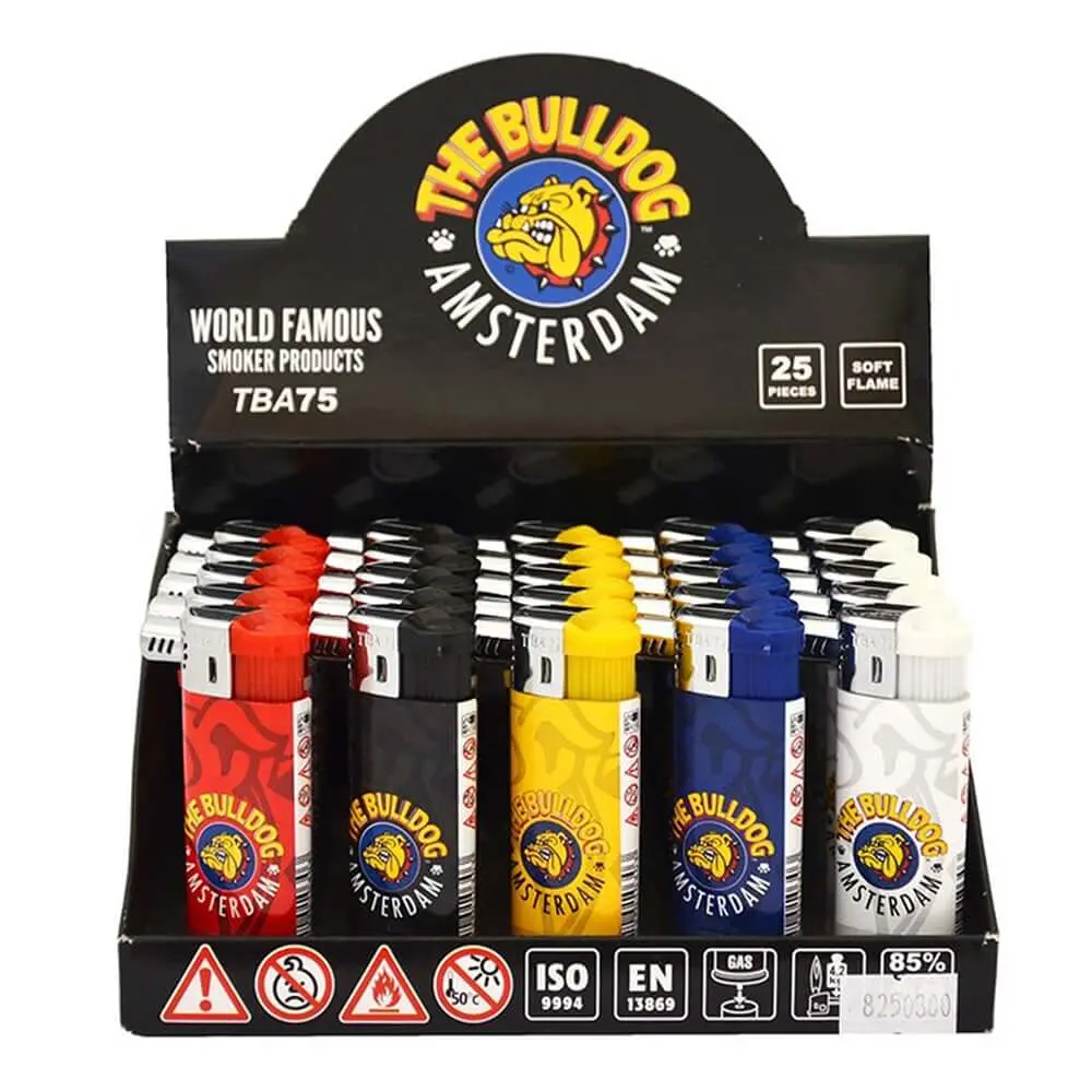 The Bulldog Větruvzdorné Soft Flame Zapalovač