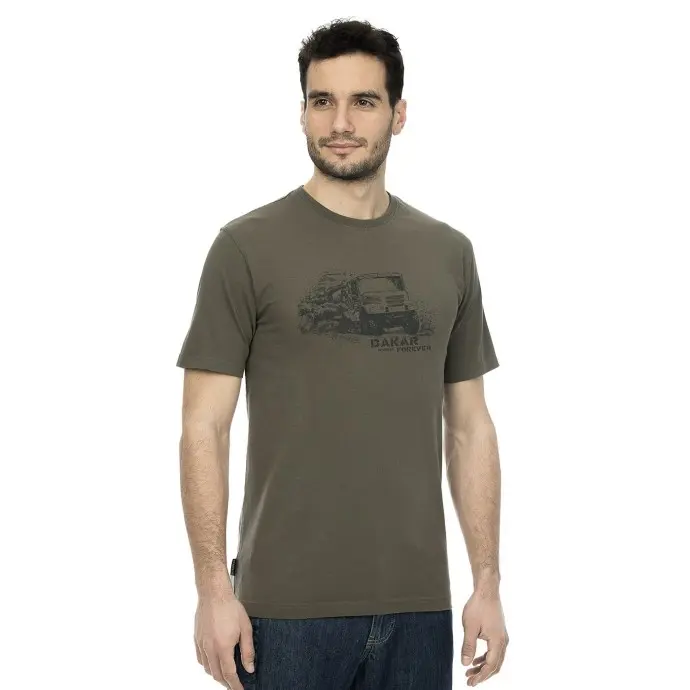 Bushman Pánské tričko Dakar, dark green M