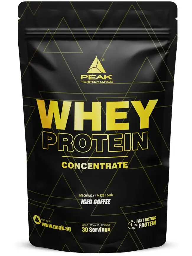 Peak Whey Protein Concentrate Ledová káva 900 g