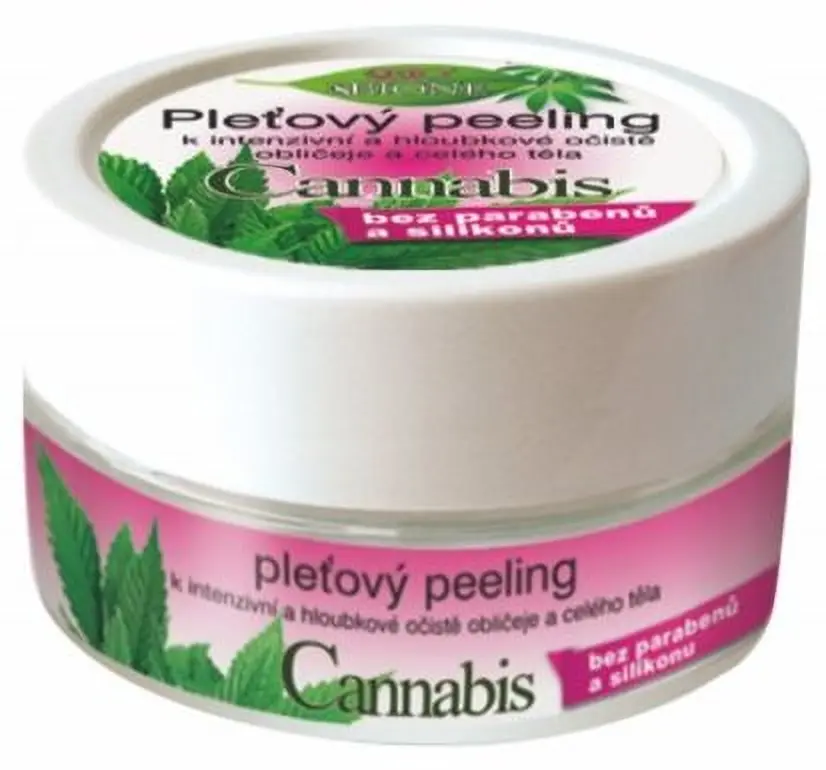 Bione Pleťový peeling Cannabis, 200 g