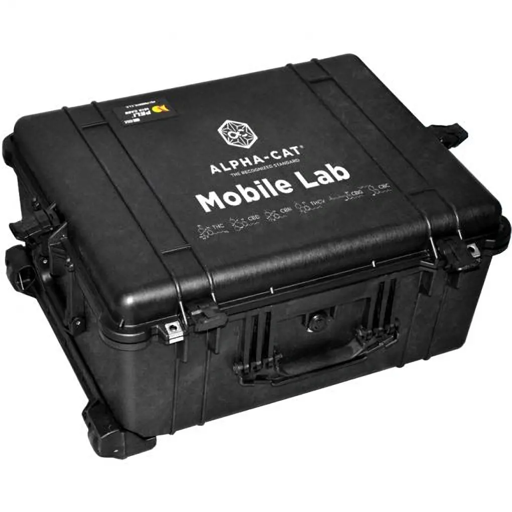 Alpha-CAT Mobilní laboratoř na testování obsahu kanabinoidů (400 testů)