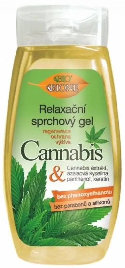 Bione Relaxační sprchový gel CANNABIS, 260 ml