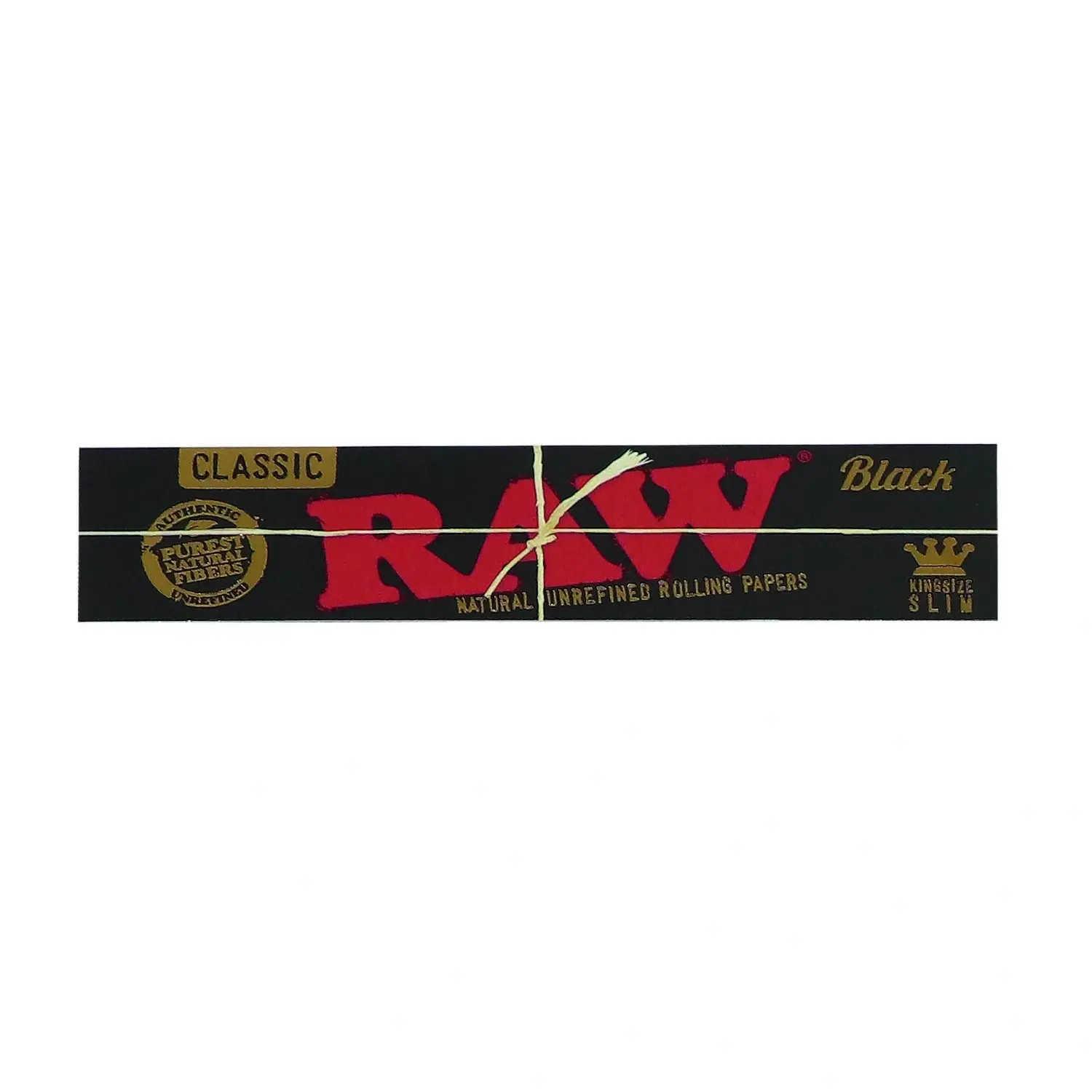RAW Black kingsize slim Papírky