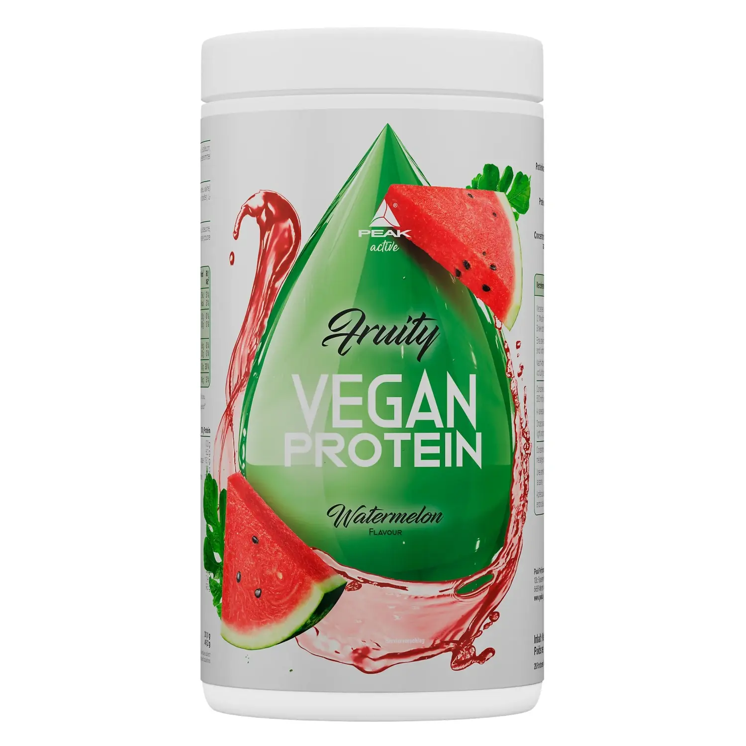 Peak Fruity Vegan Protein 400g Watermelon