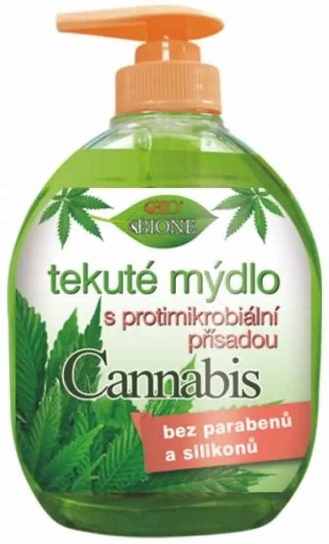 Bione Tekuté mýdlo CANNABIS s desinfekční přísadou 300 ml