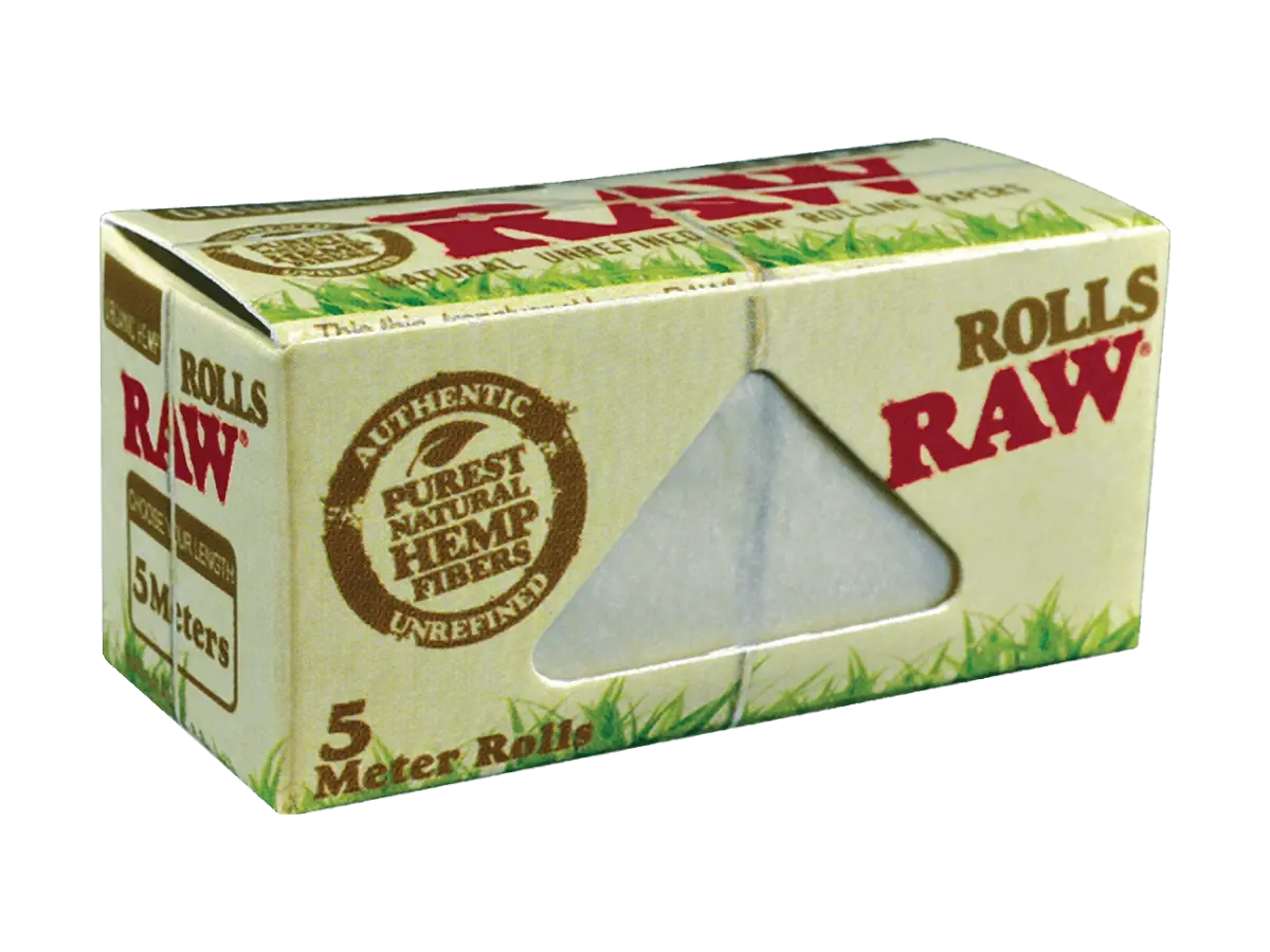 RAW Organic Hemp Slim rolls Rolovací papírky, 5m