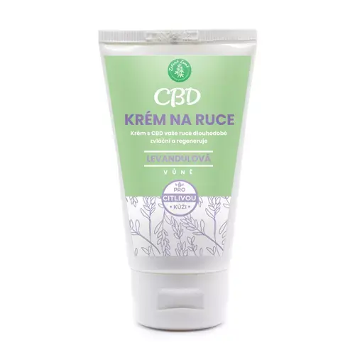 CBD Krém na ruce, 75 ml, Zelená Země