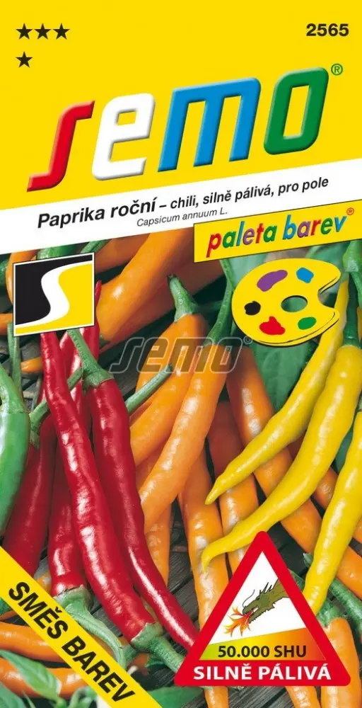 Chili Paprika Farbmischung