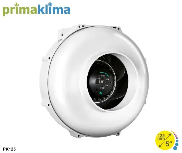 Větrák Prima Klima PK125 TEMP CTRL, 400m3/h