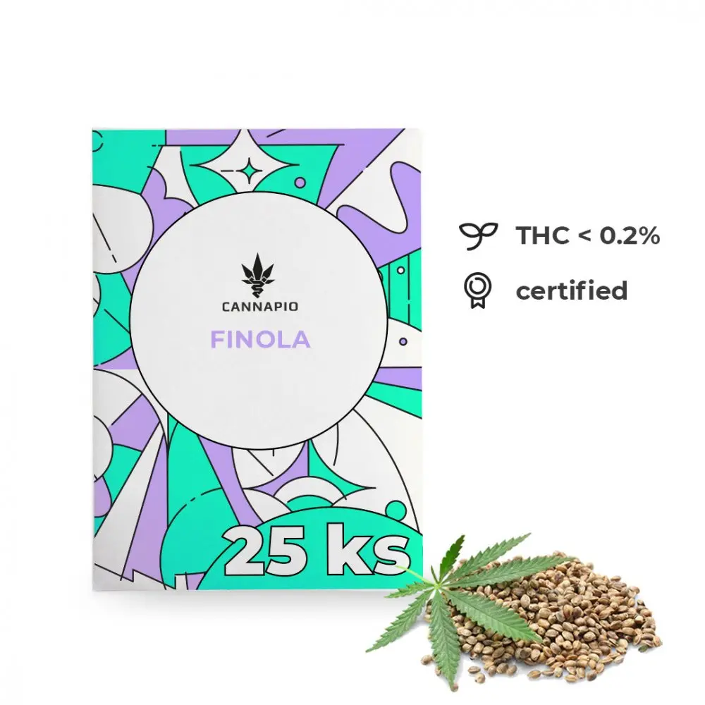 Finola - technické konopí 25 ks Cannapio