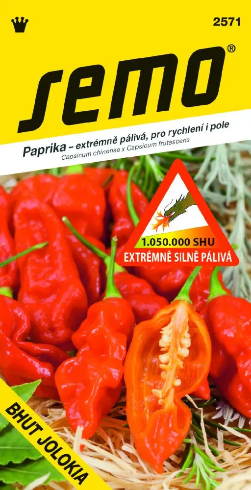 Paprika Bhut Jolokia Orange