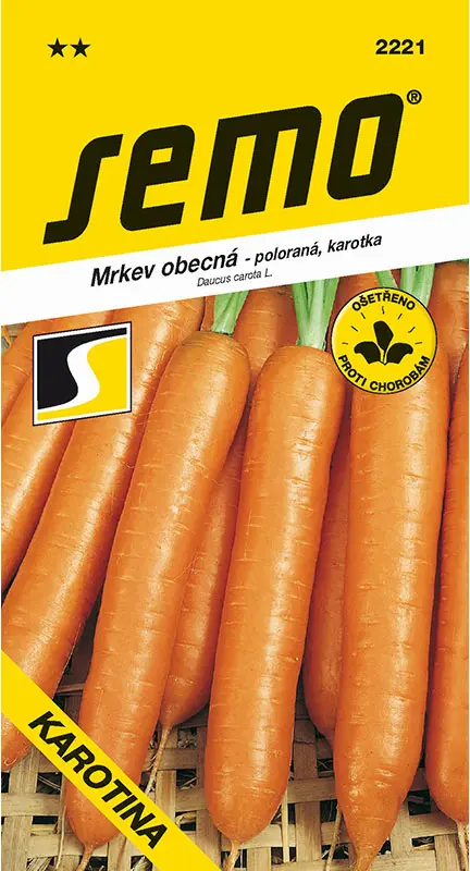 Mrkev Karotina, semena