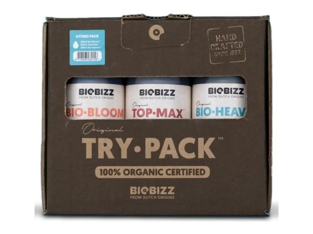 BioBizz Try-Pack Hydro, celkový objem 750ml