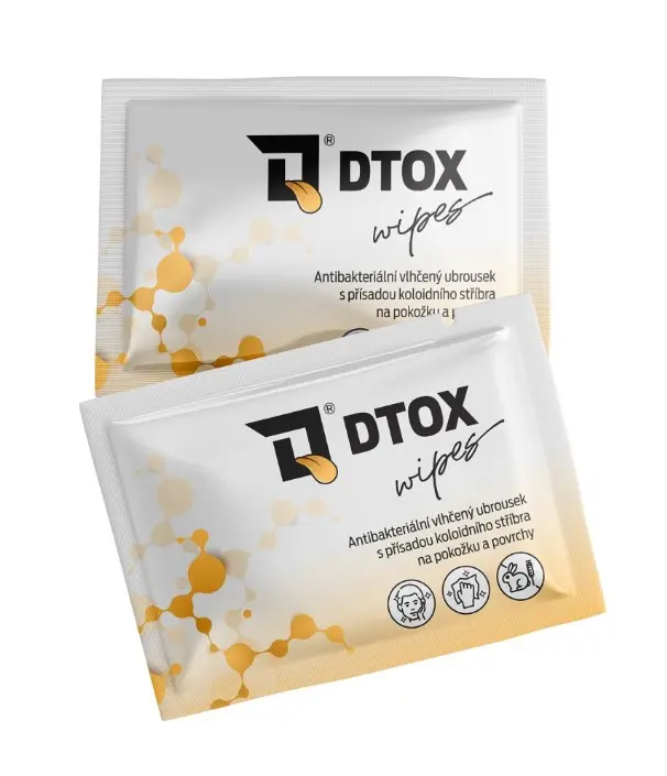 DTOX wipes, 1 ks